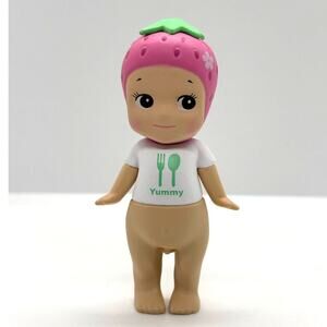 New Unbranded Kewpie/Angel Collectible Mini Figure, Strawberry Yummy, Open Box